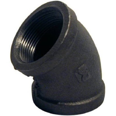 B & K/MUELLER INDSIMPORT 114 BLK 45 DEG Elbow 520-206HN